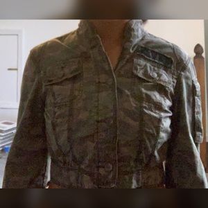 Camo Crop Jacket